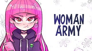 Nightcore  One Woman Army Lyrics [upl. by Nodal]