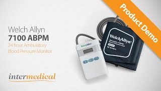 Welch Allyn ABPM7100 24hr Ambulatory Blood Pressure Monitor [upl. by Nafri827]