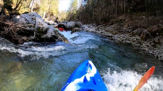 Paddeln in der Griesenschlucht der Loisach [upl. by Eolhc]