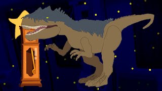 Hickory Dickory Dock with Allosaurus 🕰️🦖  Little Star 🌟  Super Simple Songs  For Baby 02 Years👶🏻 [upl. by Heffron]