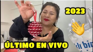 ÚLTIMO EN VIVO DEL AÑO ✨ LES ENSEÑO ADORNOS NAVIDEÑOS 😅 [upl. by Sinnod]