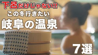 【岐阜 温泉】下呂温泉だけじゃない！2024年冬に行きたい岐阜県のおすすめ温泉地７選 [upl. by Goulette]