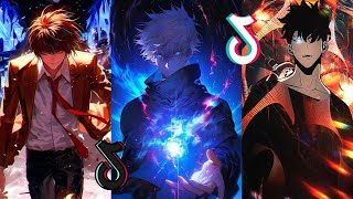 Badass Anime Edits Anime TikTok Compilation174K [upl. by Mallorie]