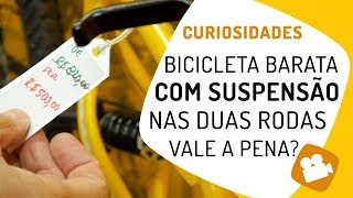 Bike barata com suspensão nas duas rodas Vale a pena Pedaleria [upl. by Niran]