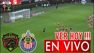 Chivas vs Juárez EN VIVO 🔴donde ver y a que hora juega Guadalajara vs Juárez Liga MX Femenil hoy [upl. by Eydie604]