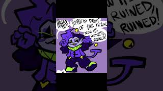 Spamton taking on Arts with Jevil  Spamton and Jevil Comic Dub [upl. by Singer252]