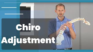 What is a Chiropractic Adjustment From Chiropractor [upl. by Rowen]