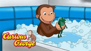 George Loves Bubble Baths 🐵 Curious George 🐵 Kids Cartoon 🐵 Kids Movies [upl. by Alleynad452]