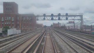 4K60p LIRR M3 Front Window Atlantic Terminal to Far Rockaway [upl. by Merola]