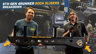 5th Gen 4Runner Rock Slider Install  RSG Metalworks  RSG Off Road  How To  DIY [upl. by Eivod508]