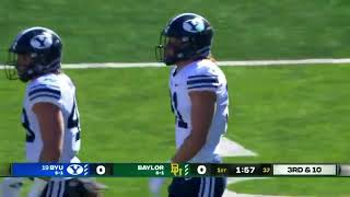 NFL Draft Film Ep 100 Gerry Bohanon  QB  Baylor  2021  vs BYU [upl. by Vincentia]