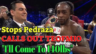 Teofimo Wins UD Tell Fans To S D  Keyshawn Davis Dominates Pedraza Calls Out Teofimo [upl. by Derej]