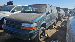 1995 Dodge Caravan at UPull Salvage Yard in Minnesota [upl. by Adnarb]