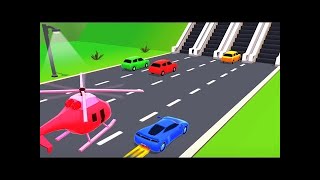 Double Flatbed Trailer Truck vs Speedbumps Train vs Cars BeamngDrive  Flatbed Trailer [upl. by Yrrej800]