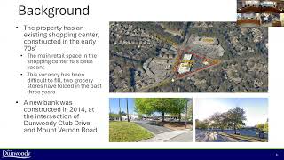 Dunwoody Planning Commission Meeting for October 8 2024 [upl. by Ahsikcin]