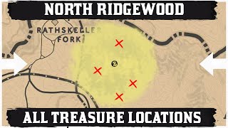 ALL North Ridgewood Treasure Map Location [upl. by Fiora]