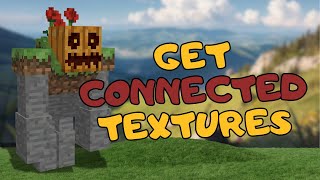 How to Get Connected Textures in Minecraft  Minecraft Tutorial 2024 [upl. by Cut]