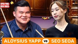 quotFULL MATCHquot ALOYSIUS YAPP VS SEO SEOA 2024 US Open PoolChampionship [upl. by Nnaihs]