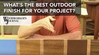 How to Choose the Best Finish for Outdoor Projects [upl. by Assirk264]