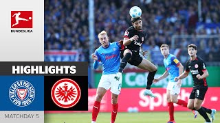 Frankfurt On A Roll  Holstein Kiel  Eintracht Frankfurt 24  Highlights  Matchday 5 – BULI [upl. by Nitsyrc838]