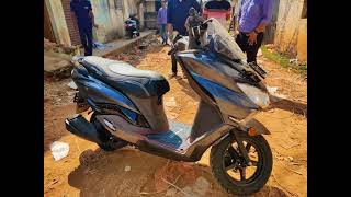 suzuki BURGMAN new color GLOSSY GREY new update suzuki burgmanstreet [upl. by Wiseman]