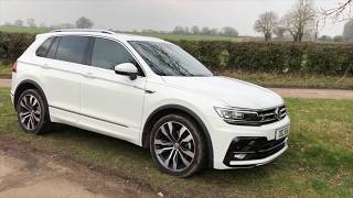 Volkswagen Tiguan RLine 4motion DSG 2018MY review [upl. by Thapa]