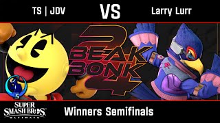 TS  JDV PacMan vs Larry Lurr Falco  Ultimate Winners Semifinals  Beak Bonk 2024 [upl. by Tansy]