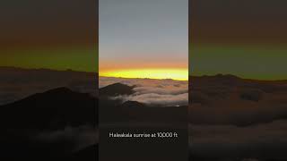 Haleakalā sunrise volcanohike mountainexpedition bigmountain haleakala sunrise maui hawaii [upl. by Clo]