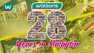 Celebrating Watsons 28th Anniversary in Malaysia [upl. by Bowne]