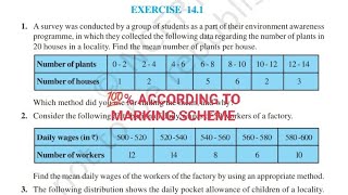 Ex 141 Q6 Class10  Statistics  Class10 Math  Class10 Ex 141 Q6  Green Board Classes [upl. by Alemac]