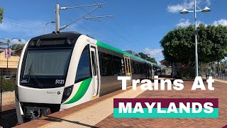 Trains at Maylands [upl. by Eerazed980]