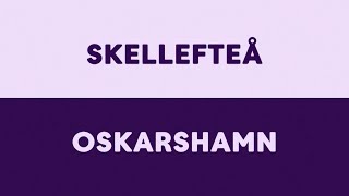 SHL Skellefteå AIK vs IK Oskarshamn [upl. by Blanding]