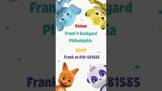 Word Party Theme Birthday Digital Video Invitation [upl. by Welcome]