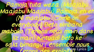 Pamoja lyrics Déborah Lukaku ft les artistes Gracias Gospel [upl. by Etrem466]