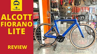 ALCOTT FIORANO LITE Carbon Shimano 105  Road Bike Malaysia  Basikal Sepeda Review ENGSUB [upl. by Volpe]