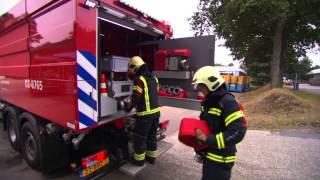 Brandweer Drenthe neemt afscheid van de brandkraan [upl. by Airetnuhs793]