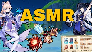 ASMR Genshin Impact Farm with me Rambling and Artifacts [upl. by Epolenep]