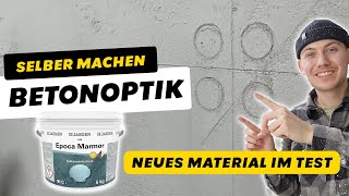 Betonoptik aus Kalkpresstechnik herstellen Ergebnis überrascht mich [upl. by Sidhu868]