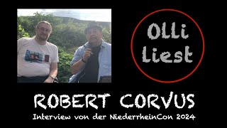 Robert Corvus und DIE VAGABUNDEN  Interview von der Niederrhein Con 2024 [upl. by Lahtnero104]