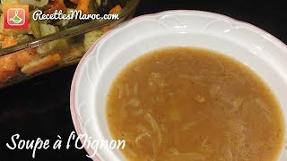 Soupe Réconfortante pour lhiver  Soupe aux Oignons [upl. by Amzaj]