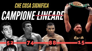 IL CAMPIONE LINEARE la storia della boxe parte 1 [upl. by Byran]