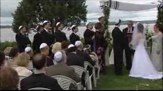 Jewish Wedding Video Recorded at Amarantes Sea Cliff in New Haven CT [upl. by Enawd]