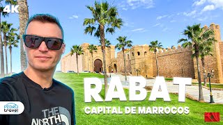 Visitando RABAT Capital do Marrocos 4K [upl. by Bron]