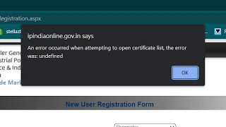 An error occurred when attempting to open certificate list the error was undefined  DSC Trademark [upl. by Aikar]