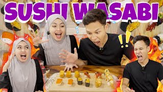 MUKBANG SUSHI WASABI  FIERA MUNT4H ATAS ANIQ [upl. by Becket]