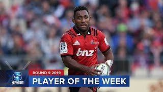 PLAYER OF THE WEEK  Super Rugby 2019 Rd 9 [upl. by Harms]