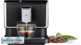 Automatic Espresso amp Coffee Machine with Builtin Grinder No Coffee Pods Needed Review [upl. by Eelrefinnej657]