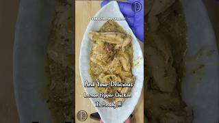 🐔🔥🍗You Wont Believe How Easy This Lemon Pepper Chicken Ischickenrecipe starter food [upl. by Assilanna]