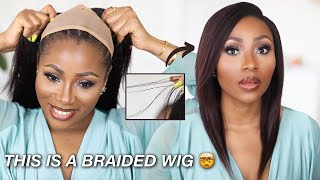 SHOCKING MICRO BRAID WIG IT LOOKS LIKE ACTUAL HAIR  ONE MILLION BRAIDS [upl. by Atinahc]