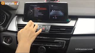 Installed BMW Android Navigation GPS For BMW 2 Series F22F45 MPV 20132016Original NBT System [upl. by Eetsim]